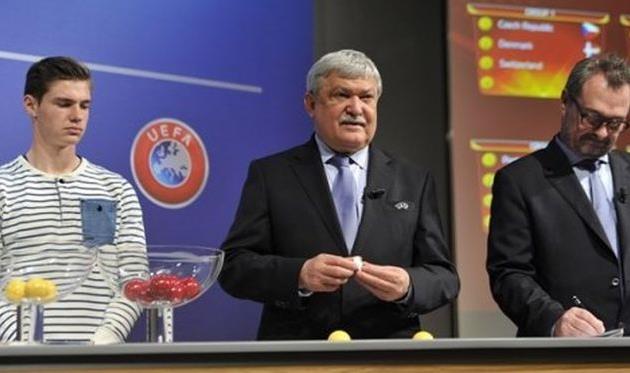 Жеребьевка в Ньоне, ffu.org.ua