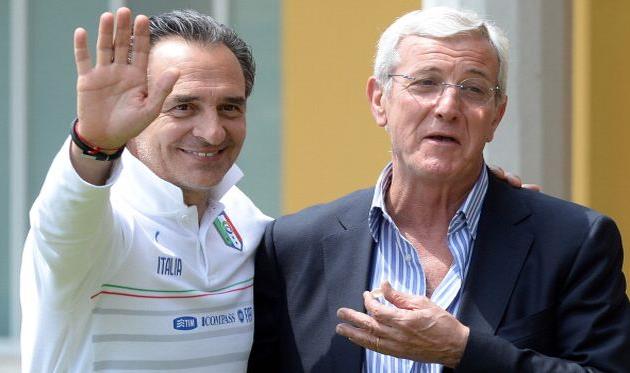 Марчелло Липпи (справа) и Чезаре Пранделли, Getty Images