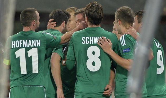 Радость Рапида, uefa.com