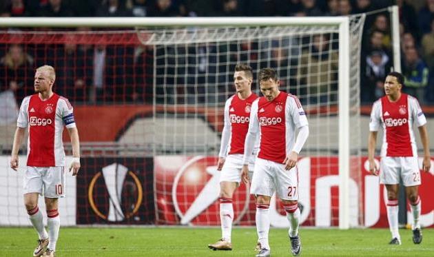 Разочарованные игроки Аякса, Getty Images