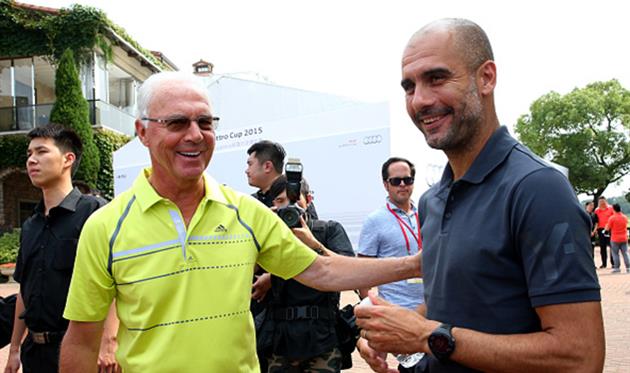 Хосеп Гвардиола и Франц Беккенбауэр, Getty Images