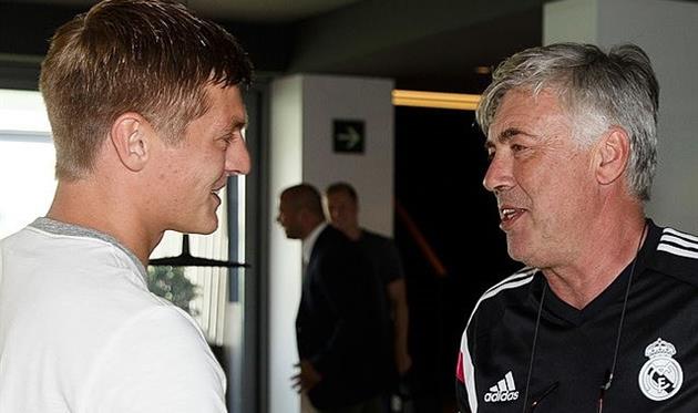 Кроос, Анчелотти, Getty Images