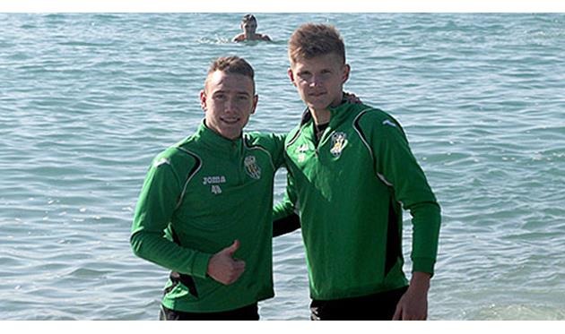 Дмитро Кльоц (зліва),fckarpaty.lviv.ua