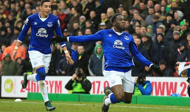 Рамиро Фунес-Мори и Ромелу Лукаку, Getty Images