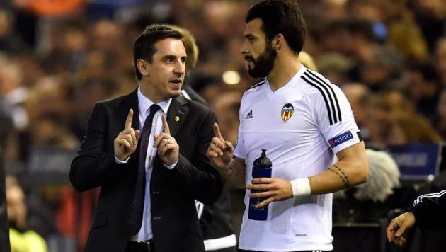 Гари Невилл и Альваро Негредо, Sky Sports