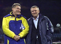 Олег Блохин и Игорь Суркис