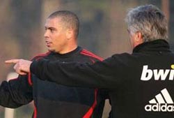 Роналдо и Анчелотти