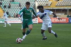 Даллку против Диакате, vorskla.com.ua