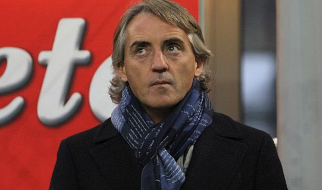 Роберто Манчини в матче против Кальяри, Getty Images