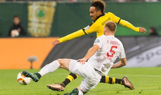 Обамеянг забивает и в Кубке, Getty Images