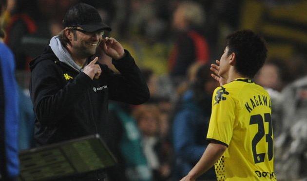 Клопп и Кагава, Getty Images