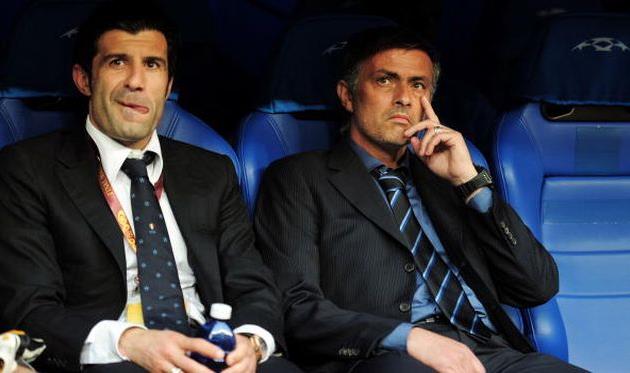 Фигу и Моуриньо, Getty Images