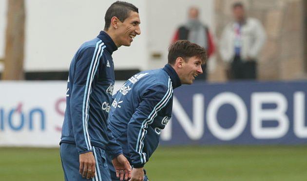 Ди Мария и Месси, Getty Images