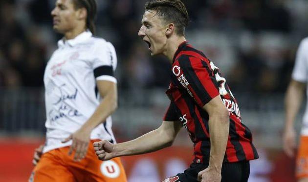 Победный гол на счету юного защитника Ниццы Оливье Боскальи, lequipe.fr