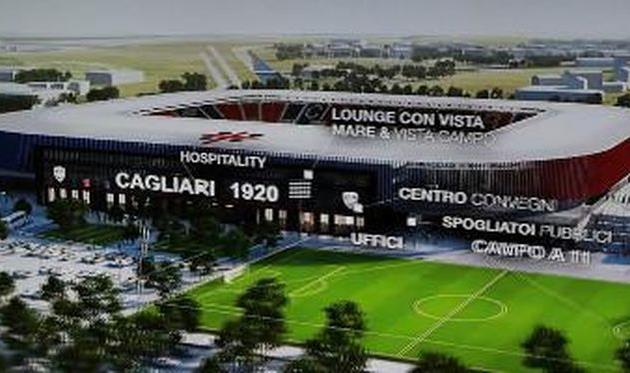 Проект нового стадиона Кальяри, cagliaricalcio.net
