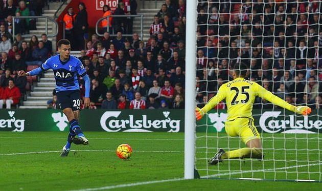 Деле Алли удвоил премущество Шпор, Getty Images