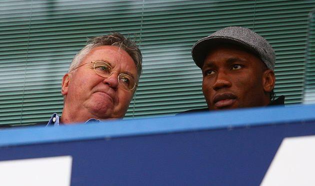 Хиддинк и Дрогба, Goal.com