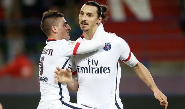 Марко Верратти, Златан Ибрахимович, Getty Images