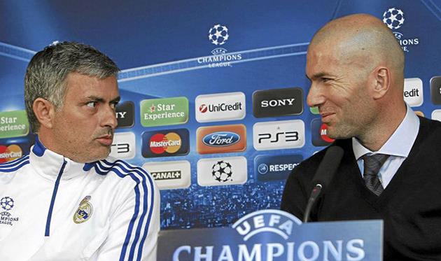 Жозе Моуриньо и Зинедин Зидан, marca.com