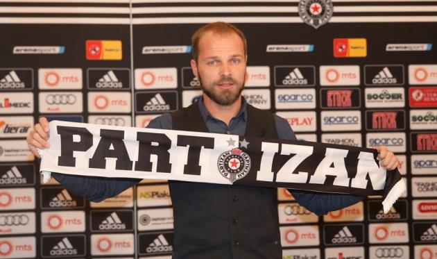 Иван Томич, фото ФК Партизан