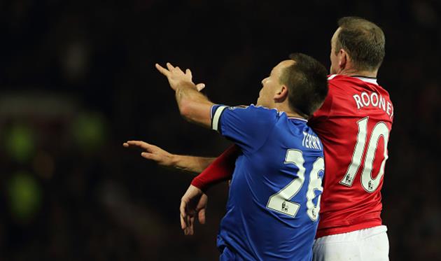 Джон Терри против Уэйна Руни, Getty Images