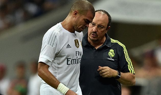 Пепе (слева) и Рафаэль Бенитес, Getty Images