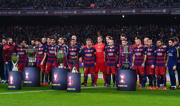 Барселона и её трофеи, Getty Images
