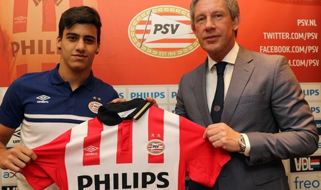 Луис Умберто Да Сильва (слева), ПСВ