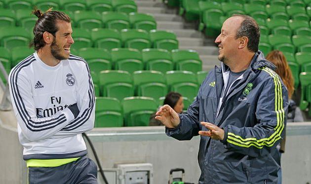 Гарет Бэйл и Рафаэль Бенитес, Getty Images