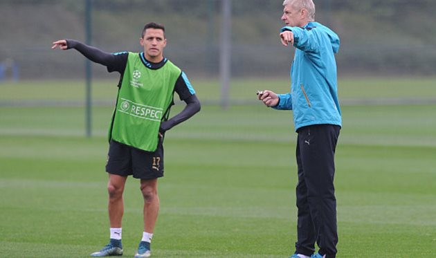 АЛЕКСИС САНЧЕС И АРСЕН ВЕНГЕР, GETTY IMAGES