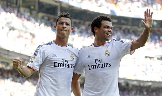 Криштиану Роналду и Пепе, Getty Images