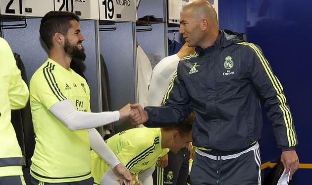 Иско, Зинедин Зидан, Getty Images