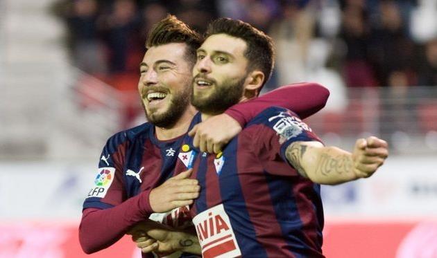 Эйбар возвращается в зону ЛЕ, ничья на Канарах