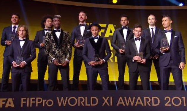 Символическая сборная, фото: твиттер Sky Sports