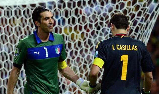 Джанлуиджи Буффон и Икер Касильяс, Getty Images