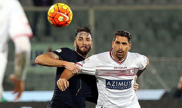 Марко Боррьелло (справа) в игре с Фиорентиной, Getty Images