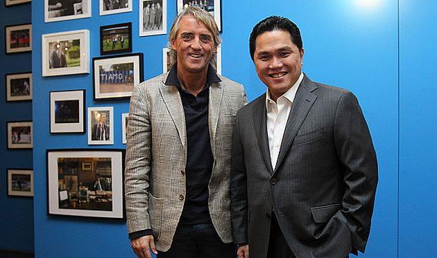 Роберто Манчини и Эрик Тохир, Getty Images