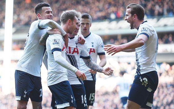 Шпоры празднуют свой гол, Getty Images