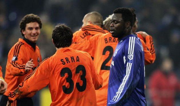 Шахтер ликует, Асамоа грустит, Getty Images