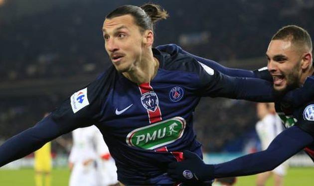 Гол Златана Ибрахимовича вывел ПСЖ в 1/8 финала, lequipe.fr