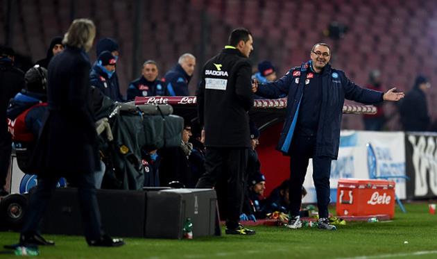  Роберто Манчини и Маурисио Сарри, Getty Images