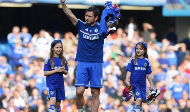 Фрэнк Лампард с дочками, Getty Images