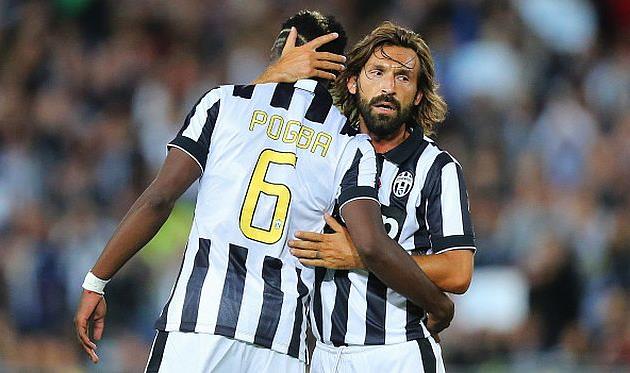 Погба и Пирло, gettu images