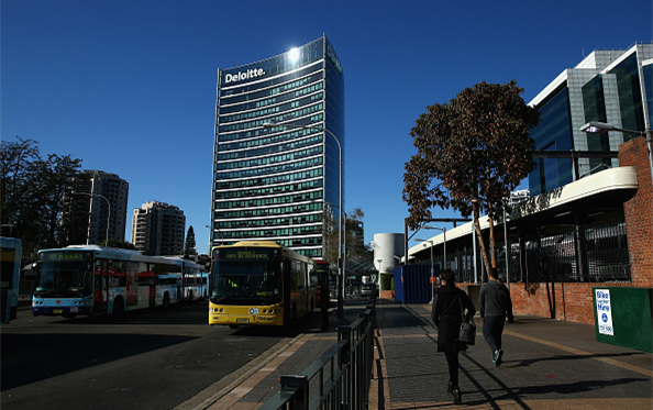 Офис Делойт в Сиднее, Getty Images