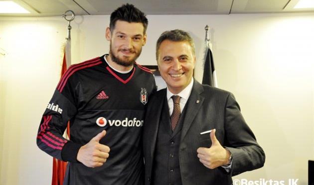 Денис Бойко и Фикрет Орман, ФК Бешикташ