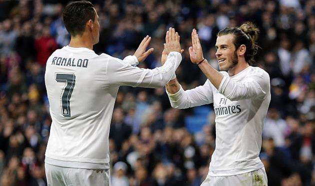 Криштиану Роналду и Гарет Бэйл, Getty Images