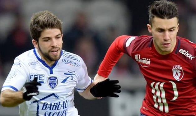 Дубль Джимми Кабота (слева) помог Труа отпраздновать первую победу в нынешнем первенстве, lequipe.fr