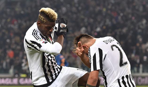 Пауло Дибала и Поль Погба, Getty Images