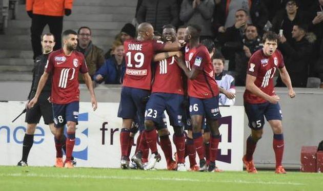 Ликование игроков Лилля, lequipe.fr