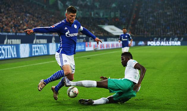 Папи Джилободжи (справа) против Клааса-Яна Хунтелаара, Getty Images